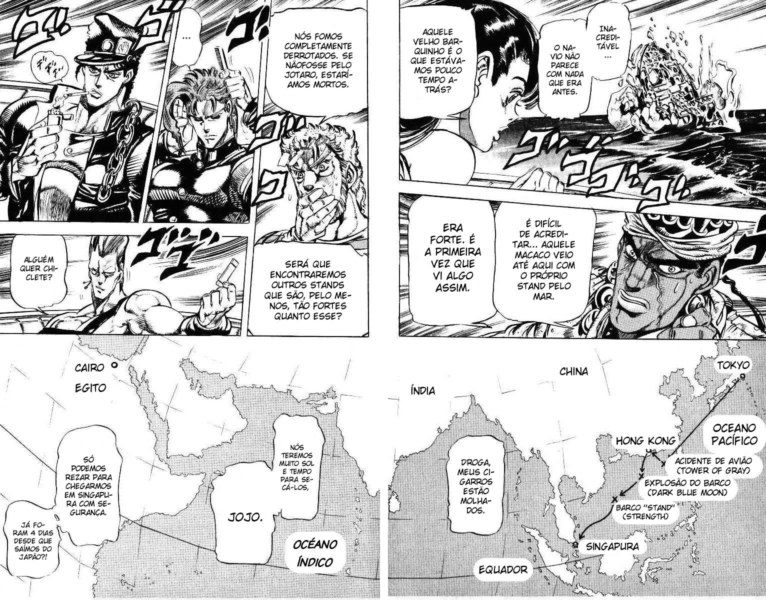 Read JoJo_s Bizarre Adventure Part 3  Stardust Crusaders PT-BR Manga Online