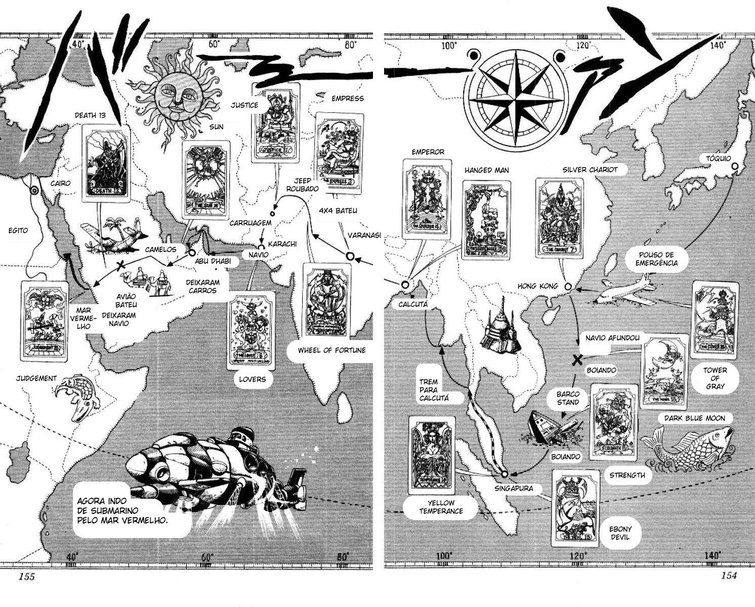 Read JoJo_s Bizarre Adventure Part 3  Stardust Crusaders PT-BR Manga Online