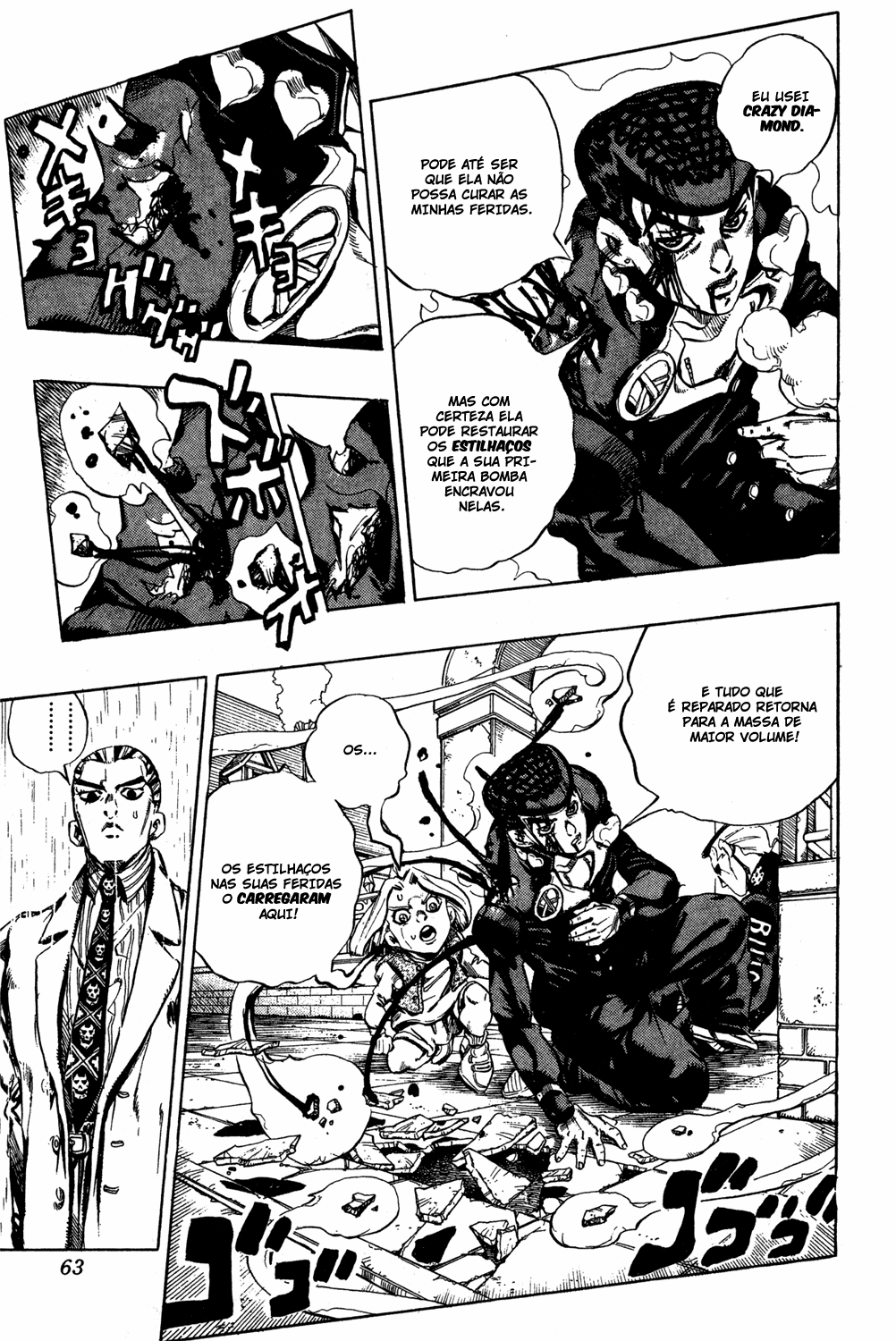 Read JoJo_s Bizarre Adventure Part 4  Diamond is Unbreakable PT-BR Manga Online