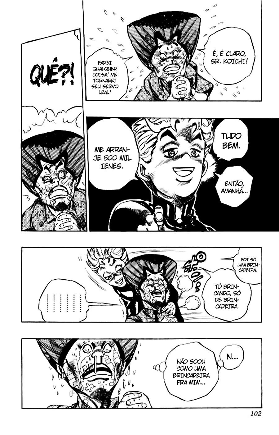 Read JoJo_s Bizarre Adventure Part 4  Diamond is Unbreakable PT-BR Manga Online