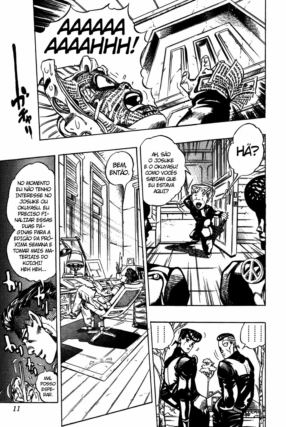 Read JoJo_s Bizarre Adventure Part 4  Diamond is Unbreakable PT-BR Manga Online