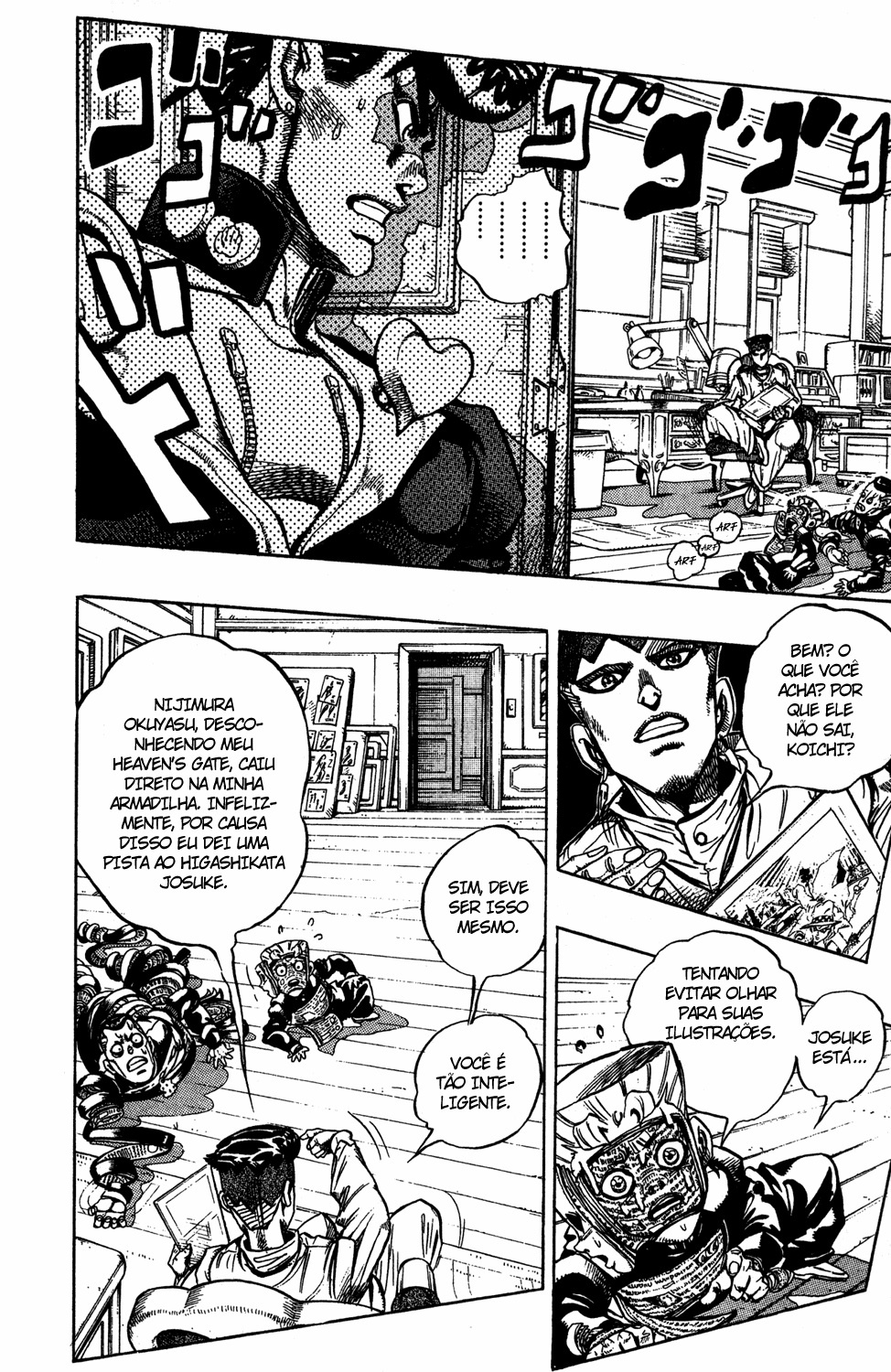 Read JoJo_s Bizarre Adventure Part 4  Diamond is Unbreakable PT-BR Manga Online