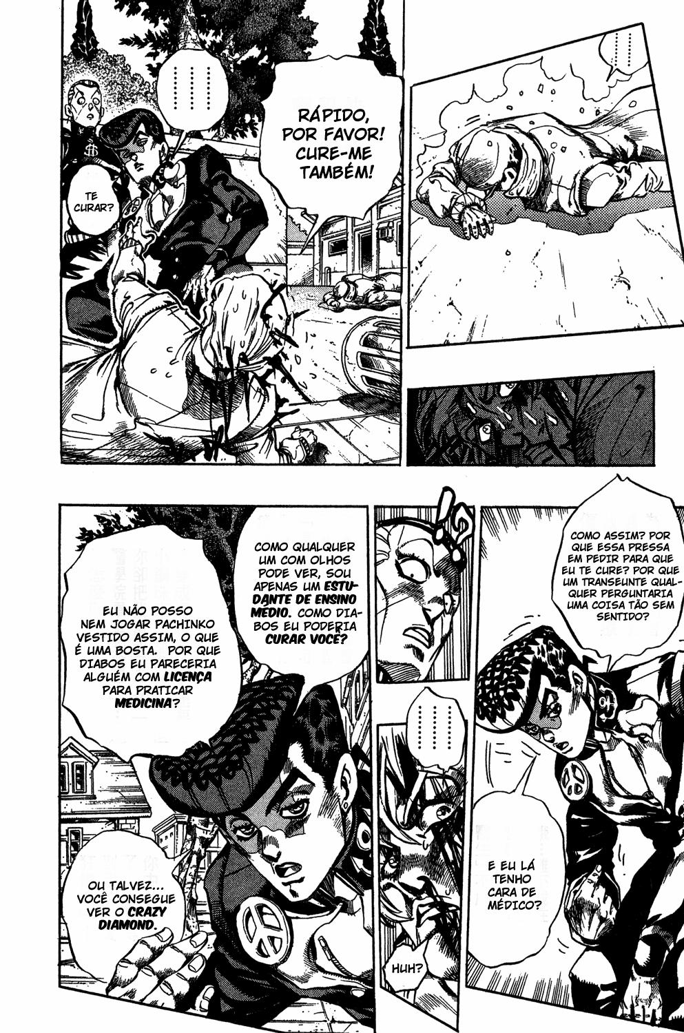 Read JoJo_s Bizarre Adventure Part 4  Diamond is Unbreakable PT-BR Manga Online
