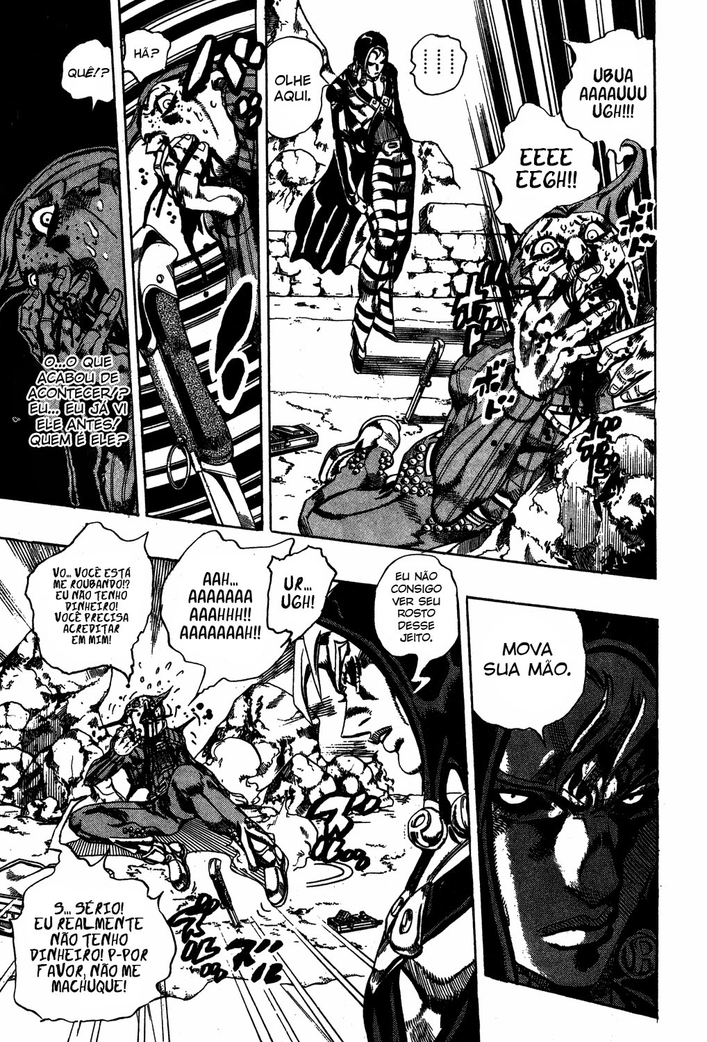 Read JoJo_s Bizarre Adventure Part 5  Golden Wind PT-BR Manga Online