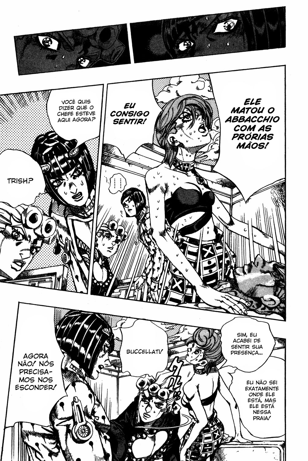 Read JoJo_s Bizarre Adventure Part 5  Golden Wind PT-BR Manga Online