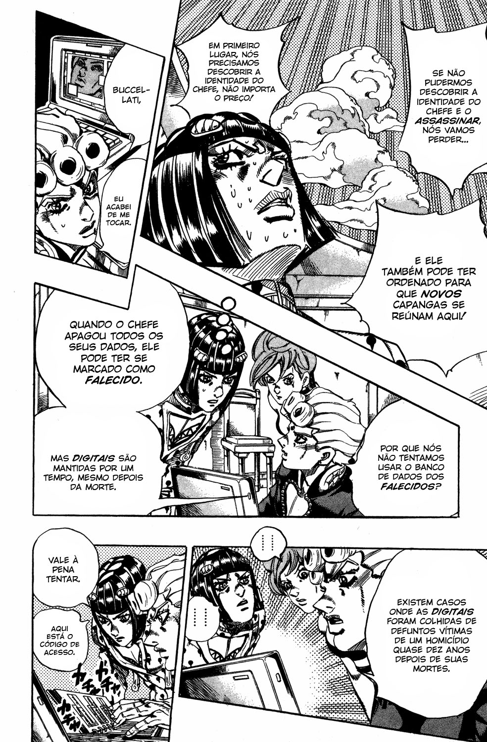 Read JoJo_s Bizarre Adventure Part 5  Golden Wind PT-BR Manga Online