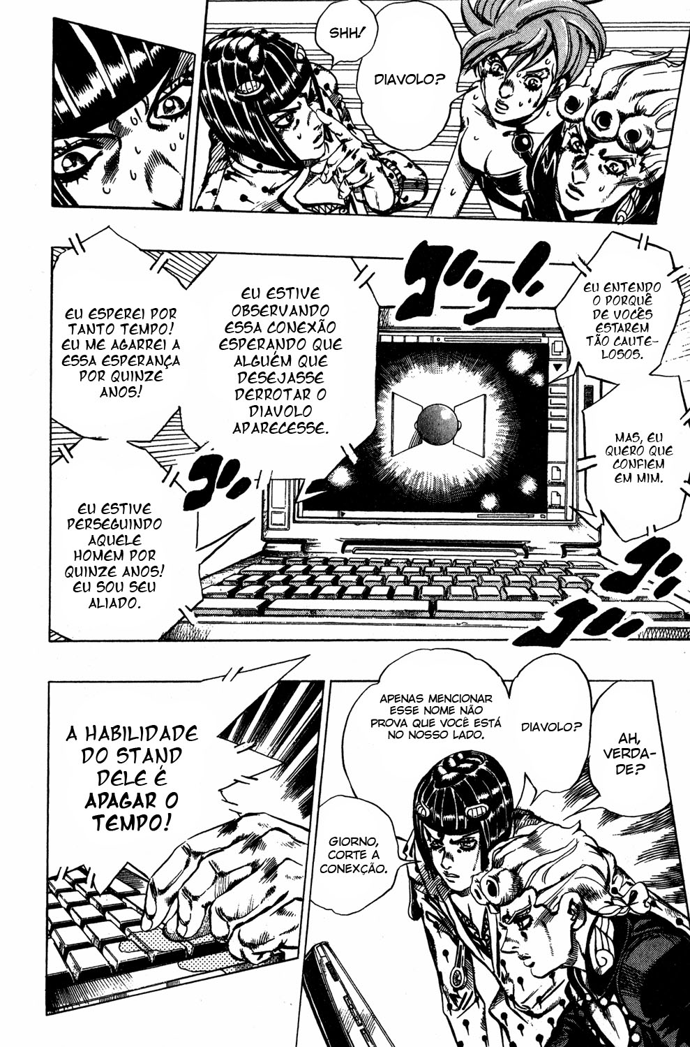 Read JoJo_s Bizarre Adventure Part 5  Golden Wind PT-BR Manga Online