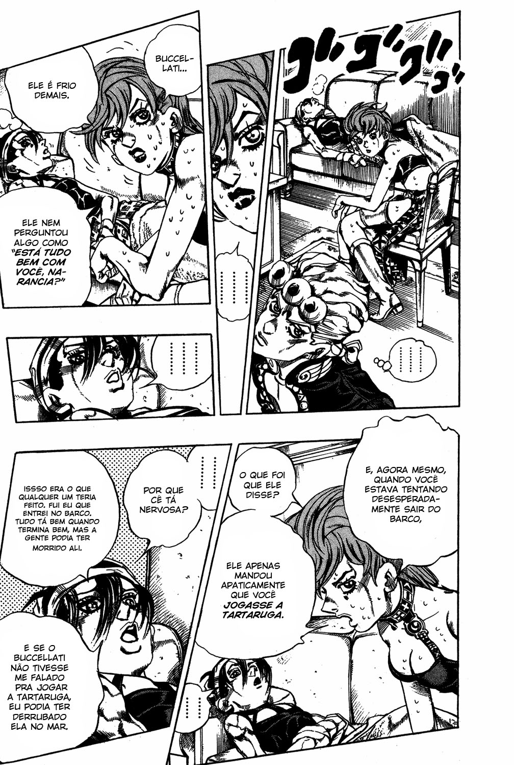 Read JoJo_s Bizarre Adventure Part 5  Golden Wind PT-BR Manga Online