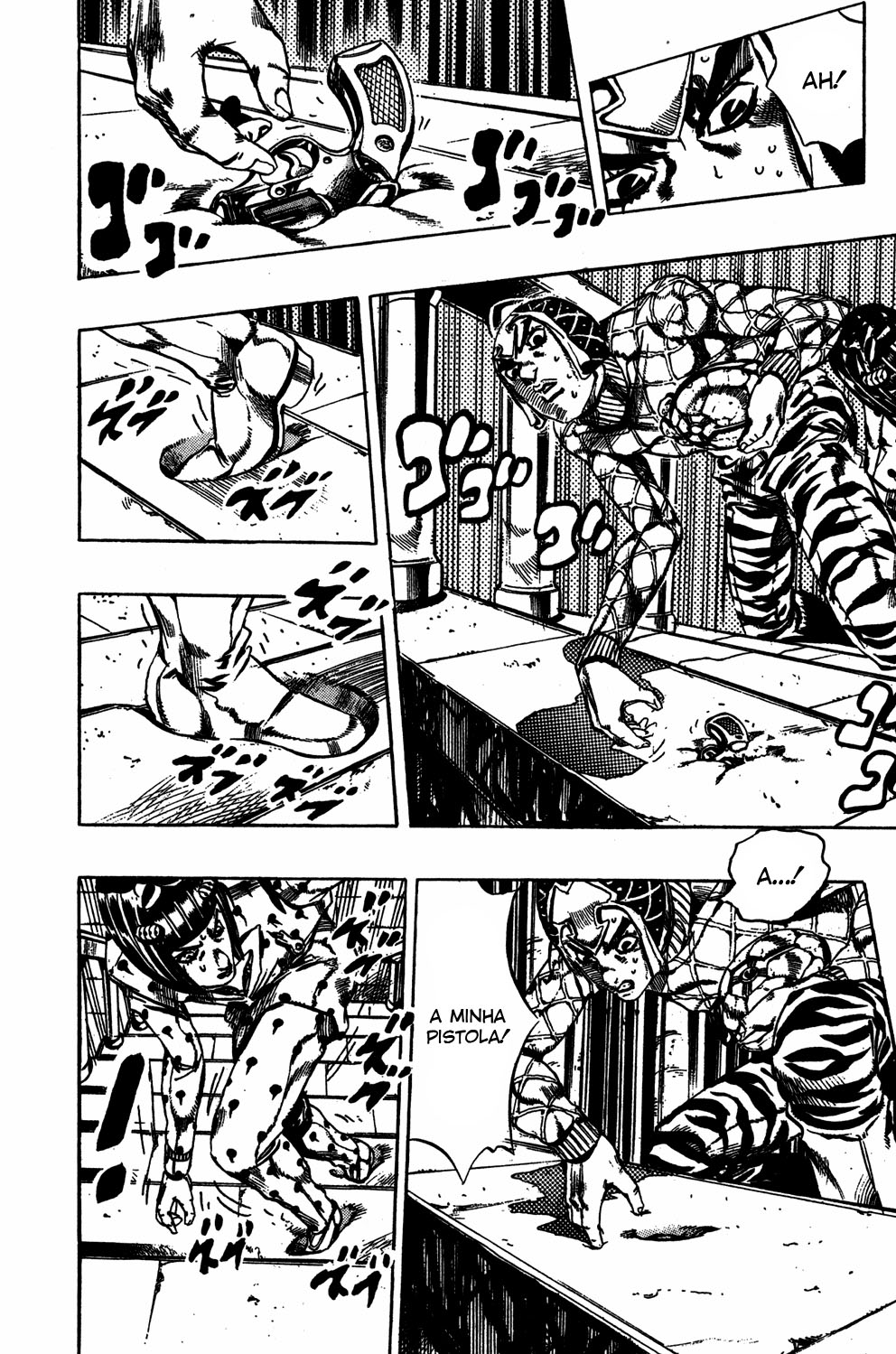 Read JoJo_s Bizarre Adventure Part 5  Golden Wind PT-BR Manga Online