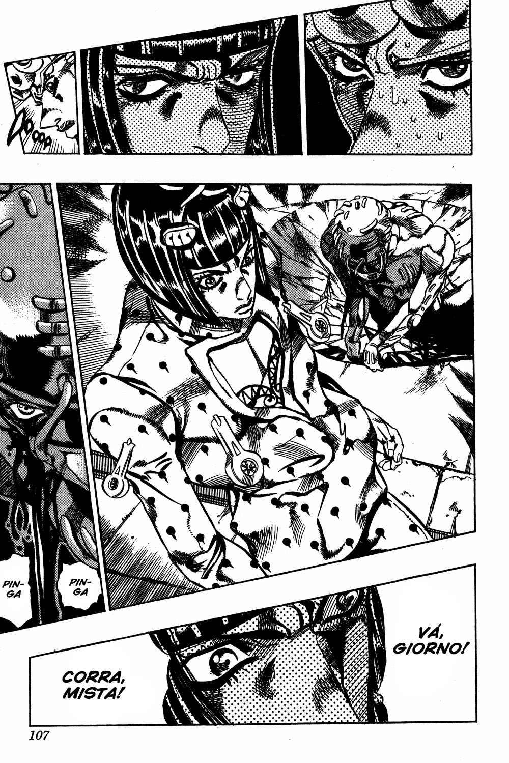 Read JoJo_s Bizarre Adventure Part 5  Golden Wind PT-BR Manga Online