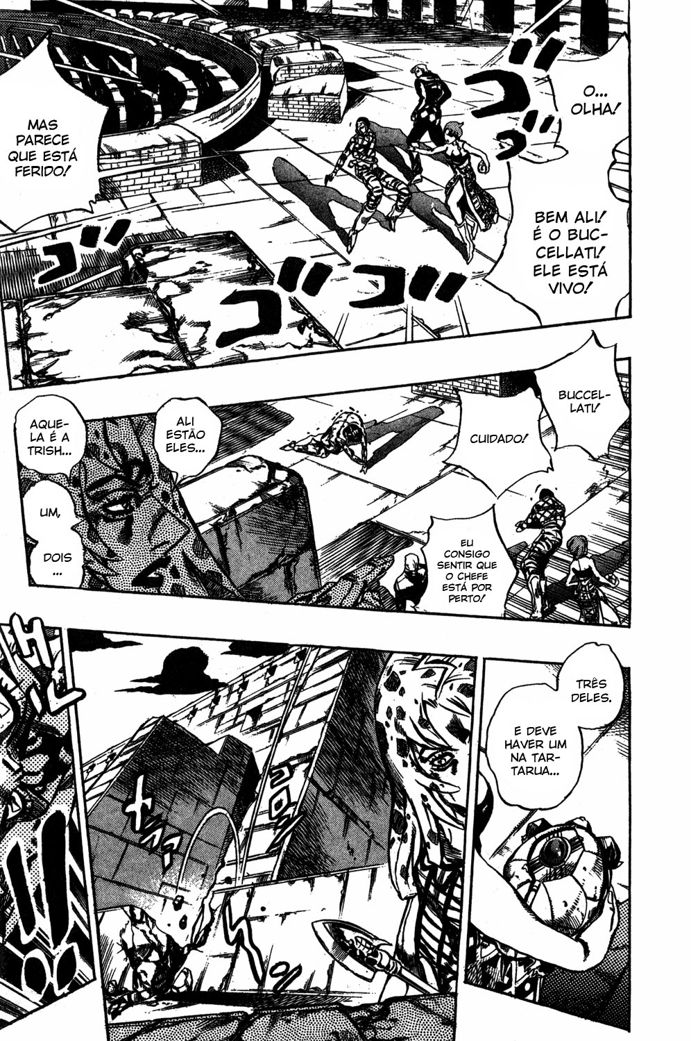 Read JoJo_s Bizarre Adventure Part 5  Golden Wind PT-BR Manga Online