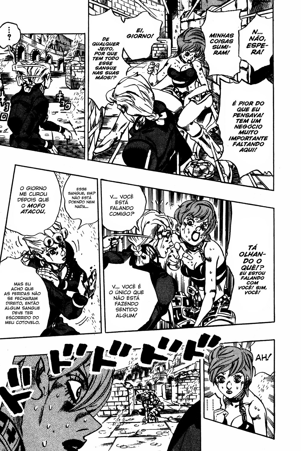 Read JoJo_s Bizarre Adventure Part 5  Golden Wind PT-BR Manga Online