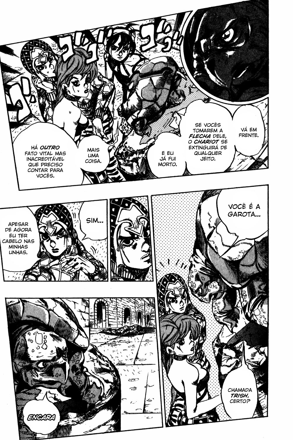 Read JoJo_s Bizarre Adventure Part 5  Golden Wind PT-BR Manga Online