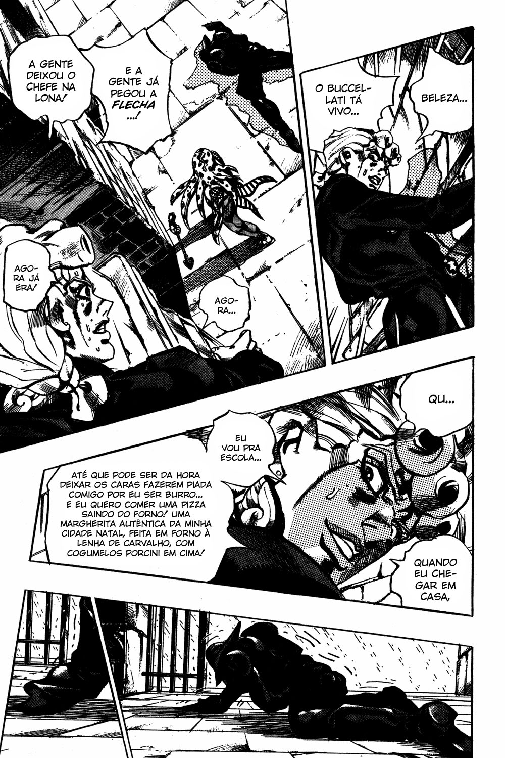 Read JoJo_s Bizarre Adventure Part 5  Golden Wind PT-BR Manga Online