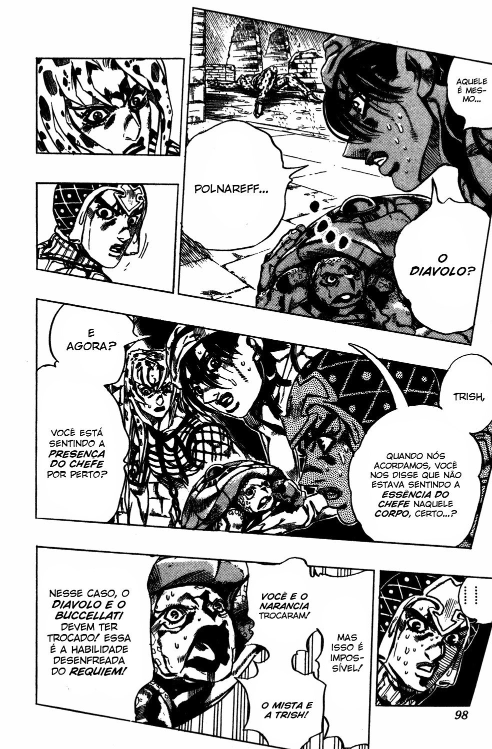 Read JoJo_s Bizarre Adventure Part 5  Golden Wind PT-BR Manga Online