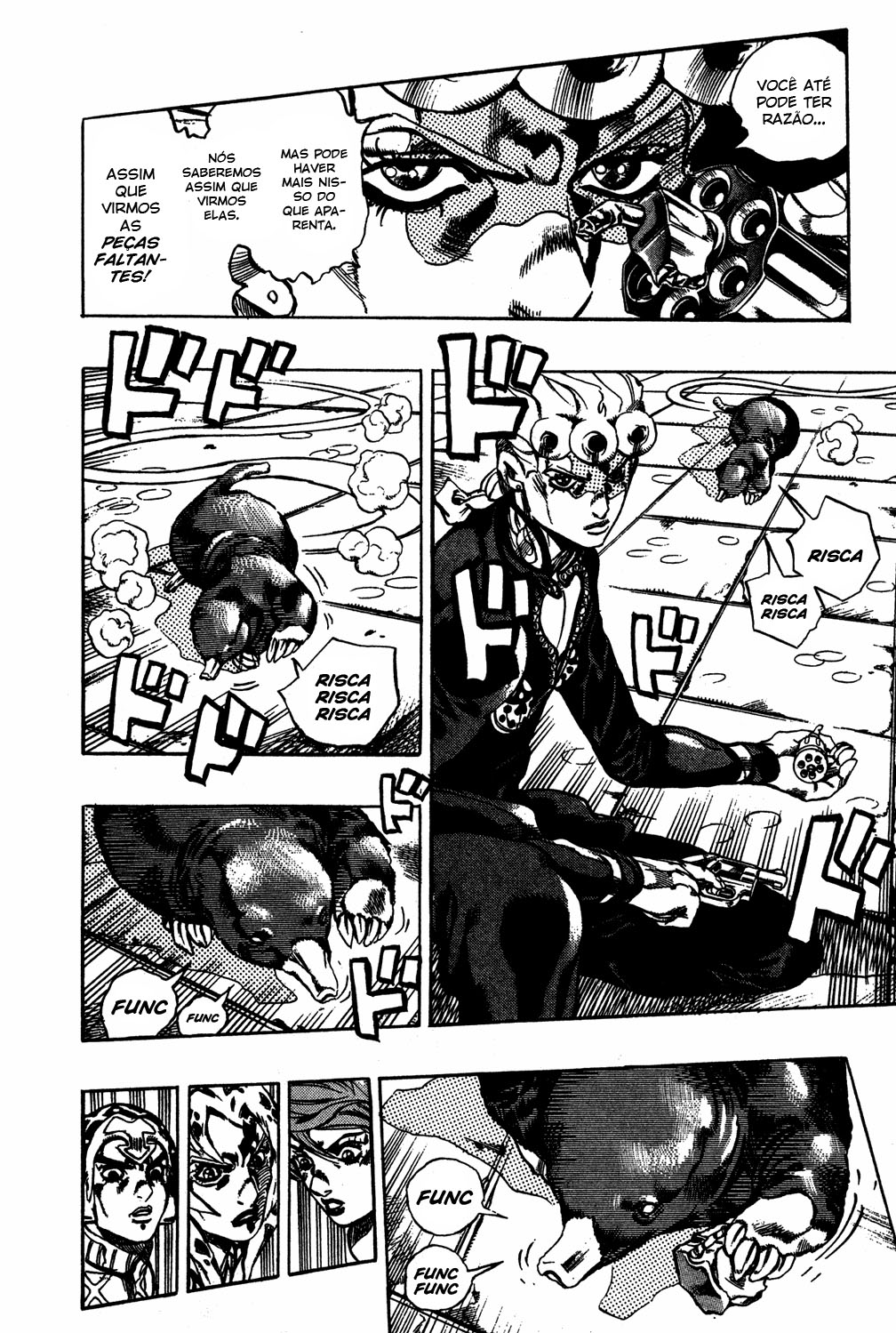 Read JoJo_s Bizarre Adventure Part 5  Golden Wind PT-BR Manga Online