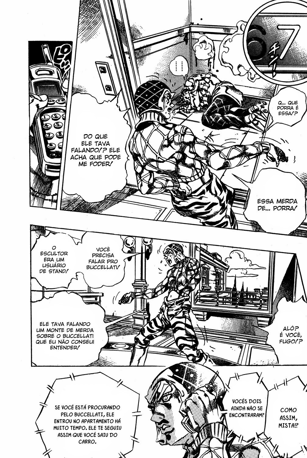 Read JoJo_s Bizarre Adventure Part 5  Golden Wind PT-BR Manga Online