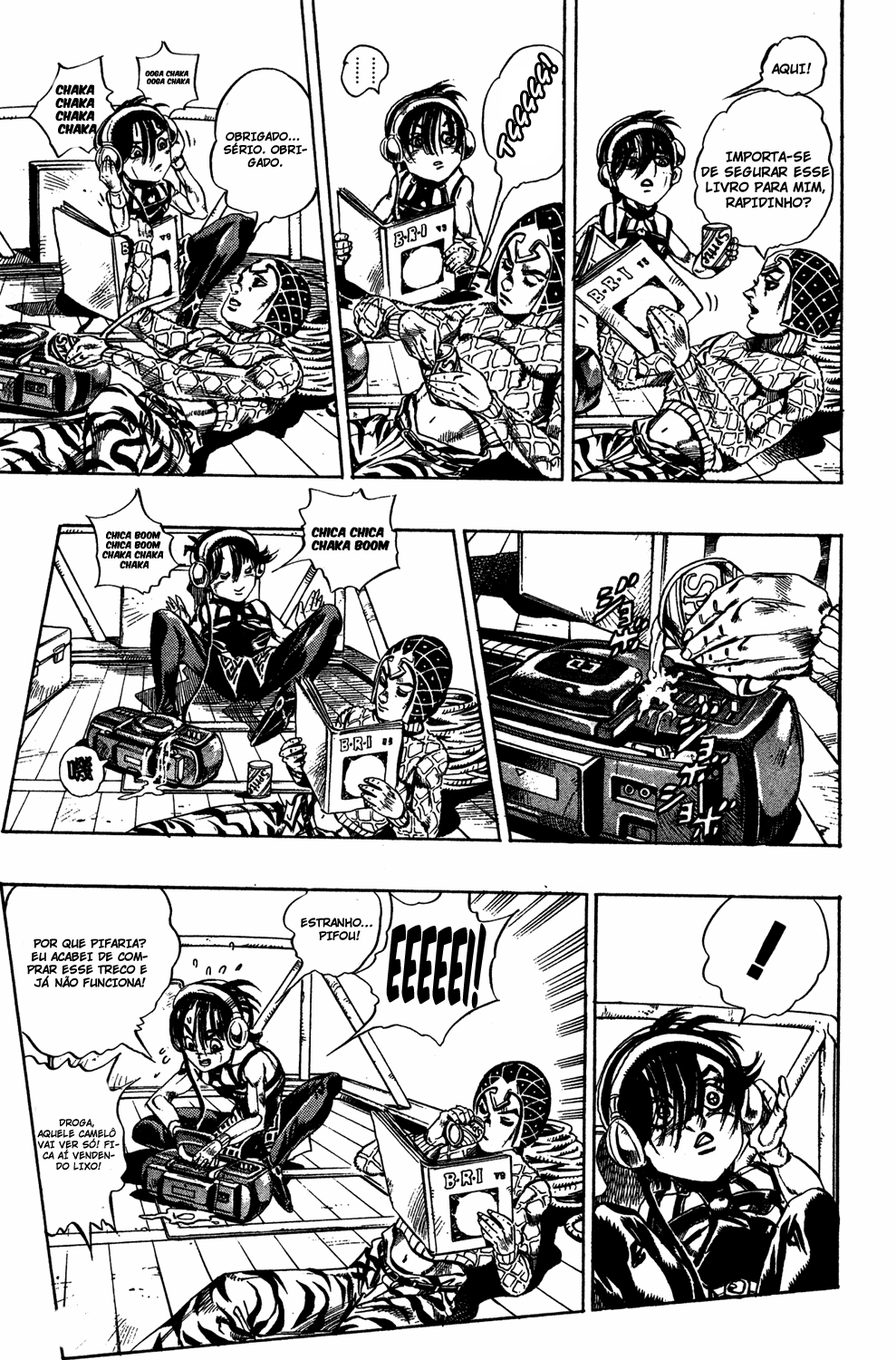 Read JoJo_s Bizarre Adventure Part 5  Golden Wind PT-BR Manga Online