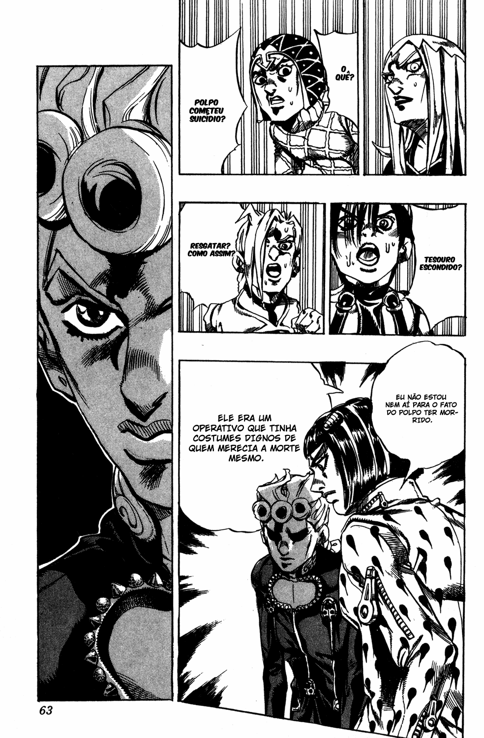 Read JoJo_s Bizarre Adventure Part 5  Golden Wind PT-BR Manga Online