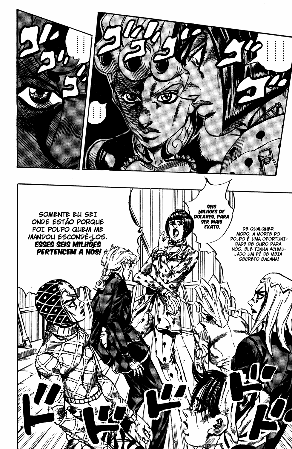 Read JoJo_s Bizarre Adventure Part 5  Golden Wind PT-BR Manga Online