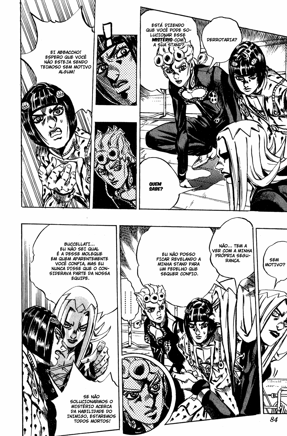 Read JoJo_s Bizarre Adventure Part 5  Golden Wind PT-BR Manga Online