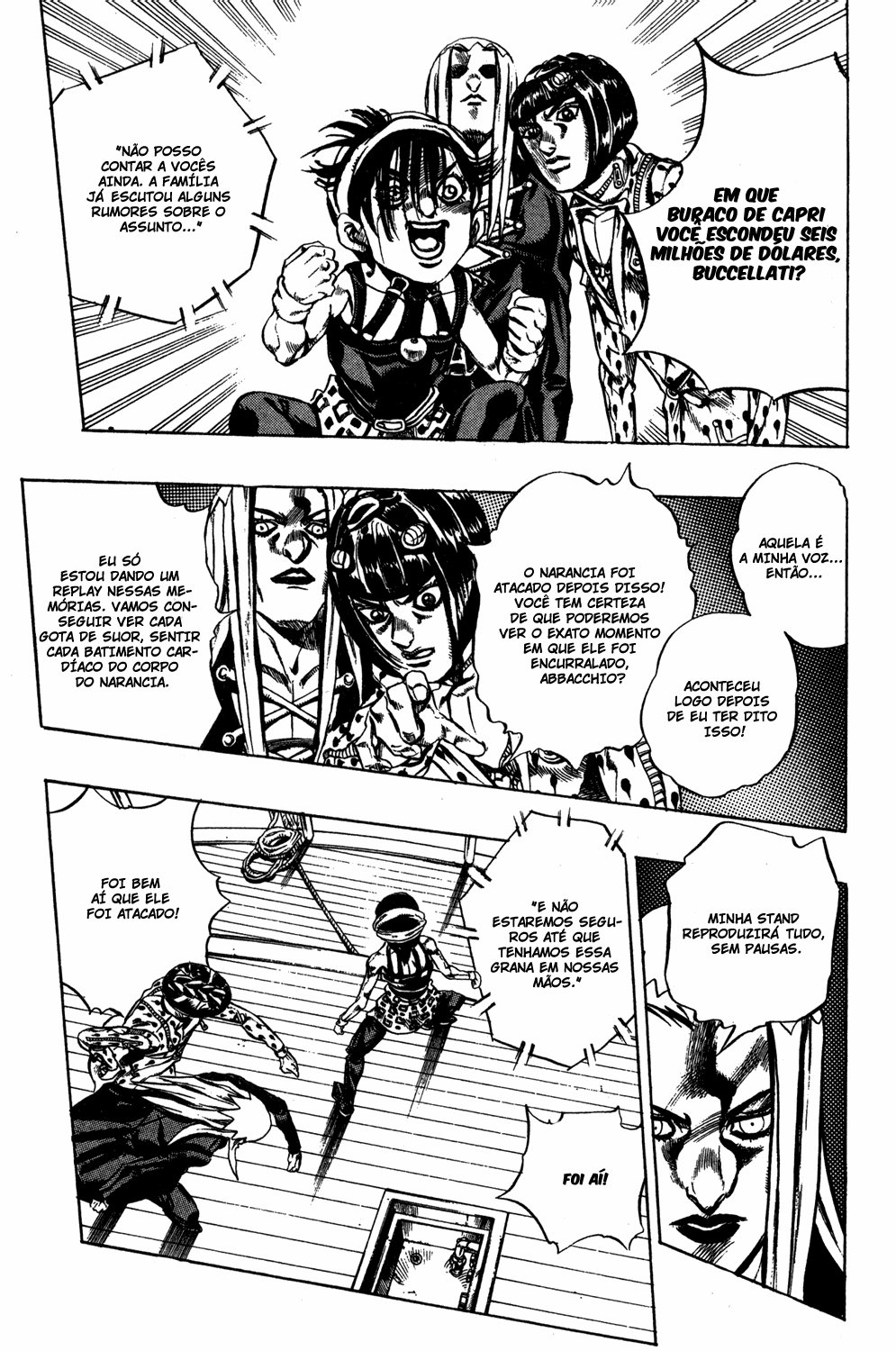 Read JoJo_s Bizarre Adventure Part 5  Golden Wind PT-BR Manga Online