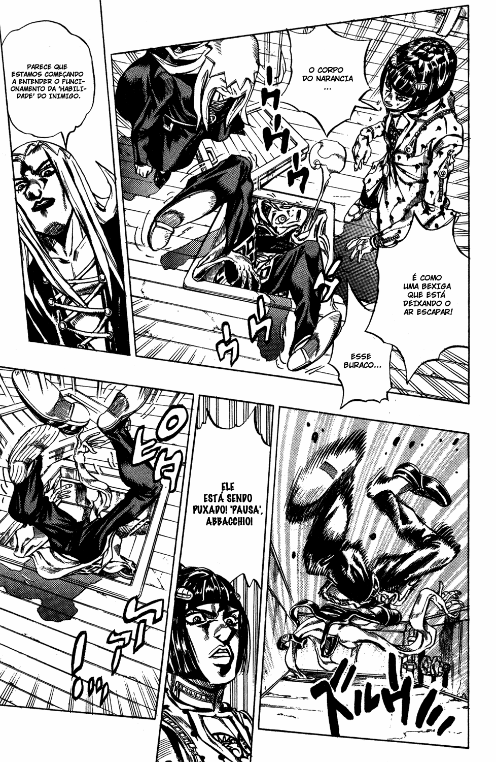 Read JoJo_s Bizarre Adventure Part 5  Golden Wind PT-BR Manga Online