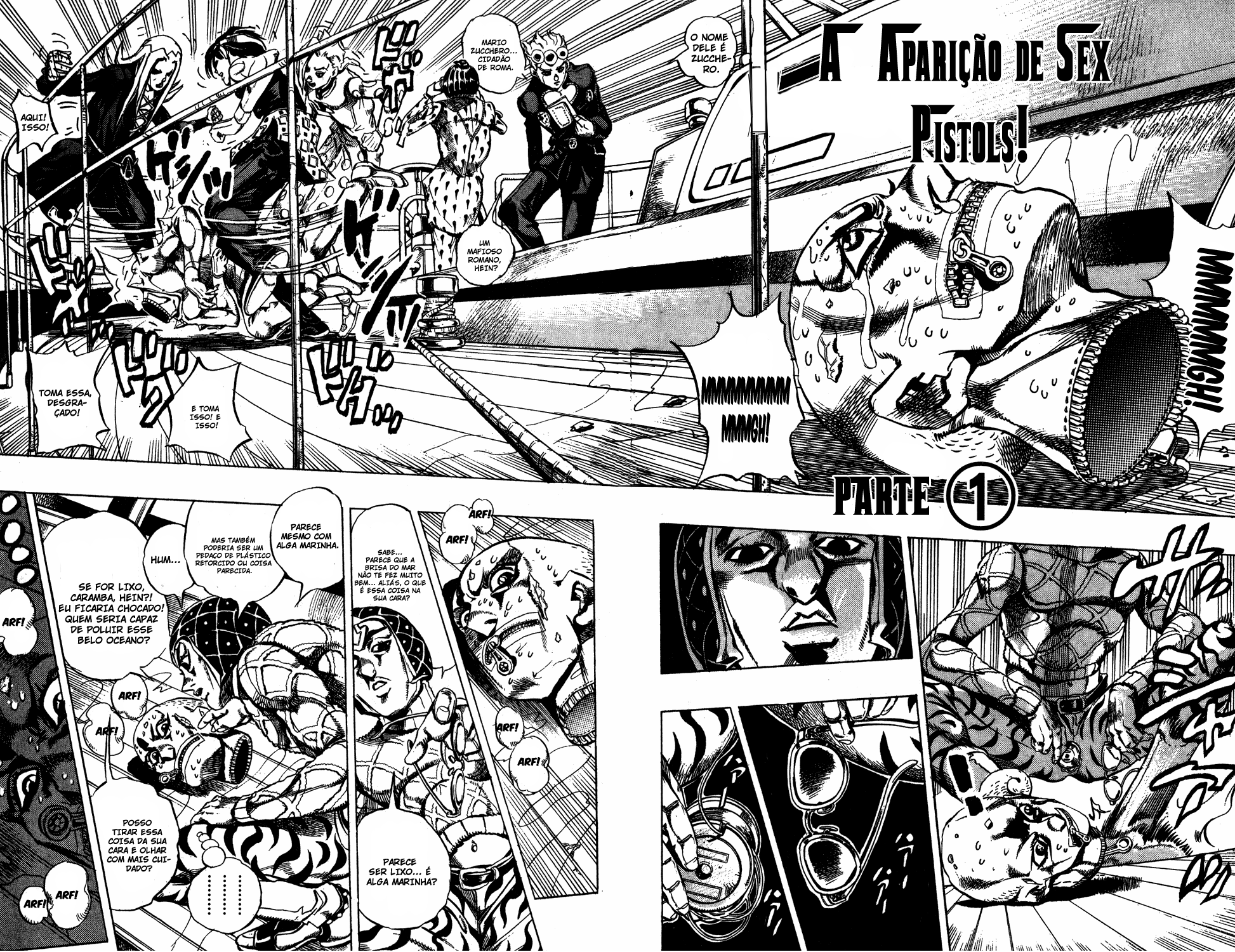 Read JoJo_s Bizarre Adventure Part 5  Golden Wind PT-BR Manga Online