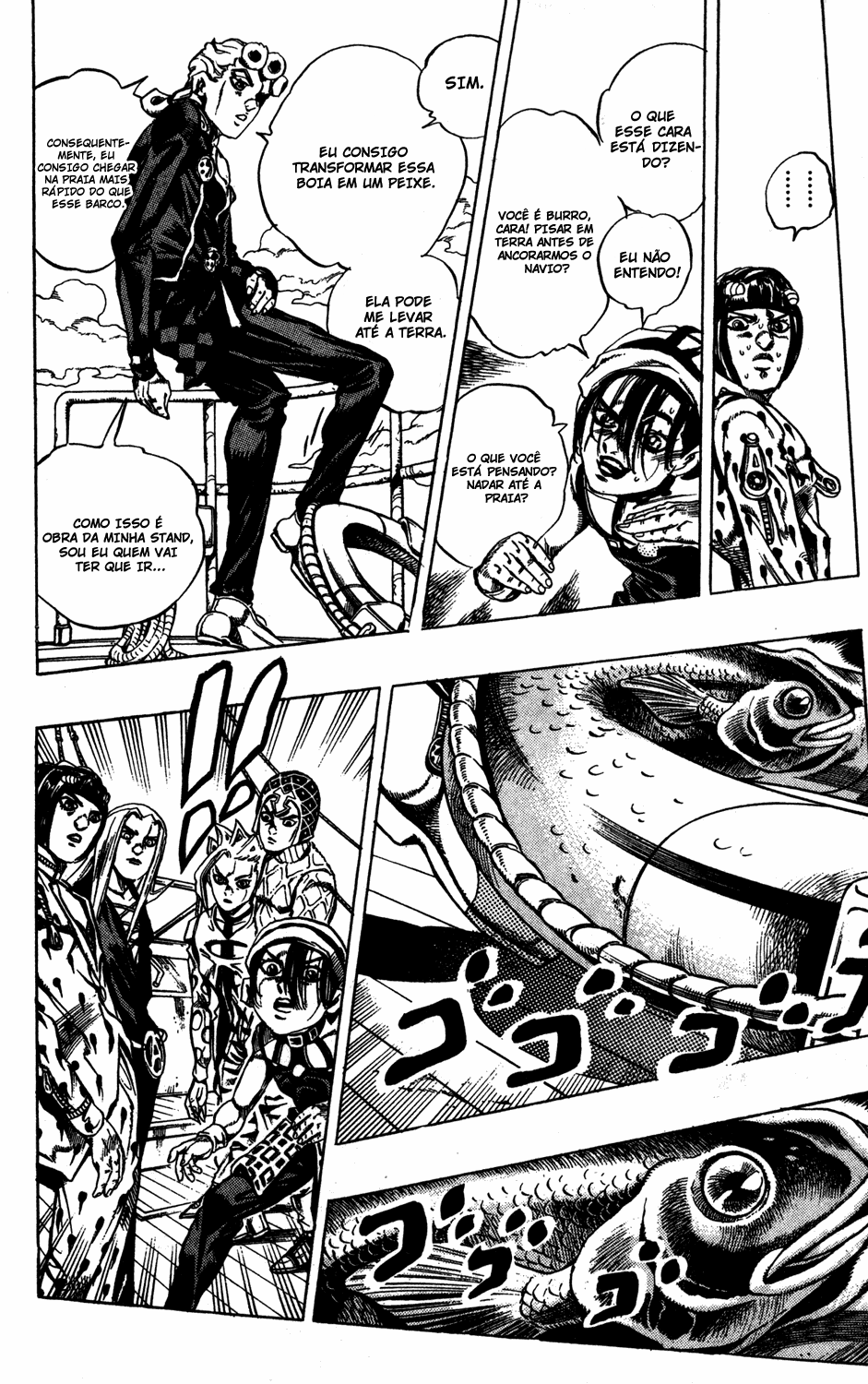 Read JoJo_s Bizarre Adventure Part 5  Golden Wind PT-BR Manga Online