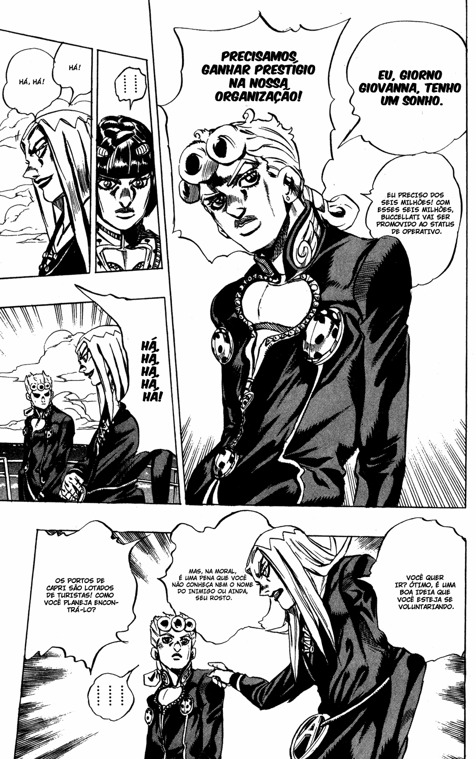 Read JoJo_s Bizarre Adventure Part 5  Golden Wind PT-BR Manga Online