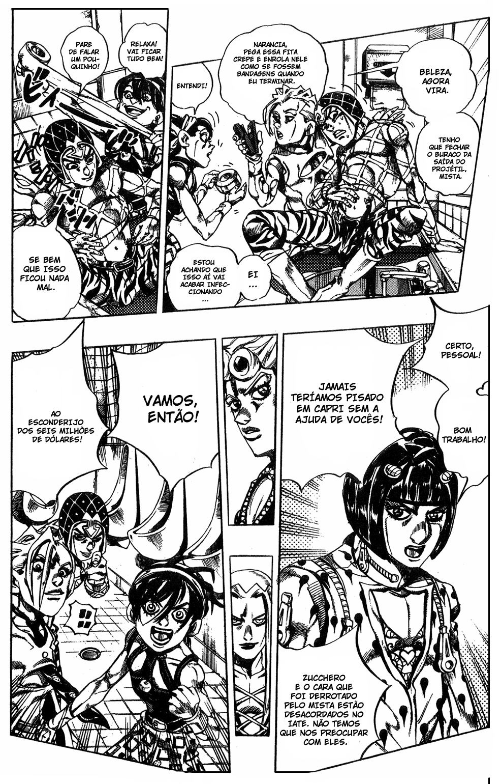 Read JoJo_s Bizarre Adventure Part 5  Golden Wind PT-BR Manga Online