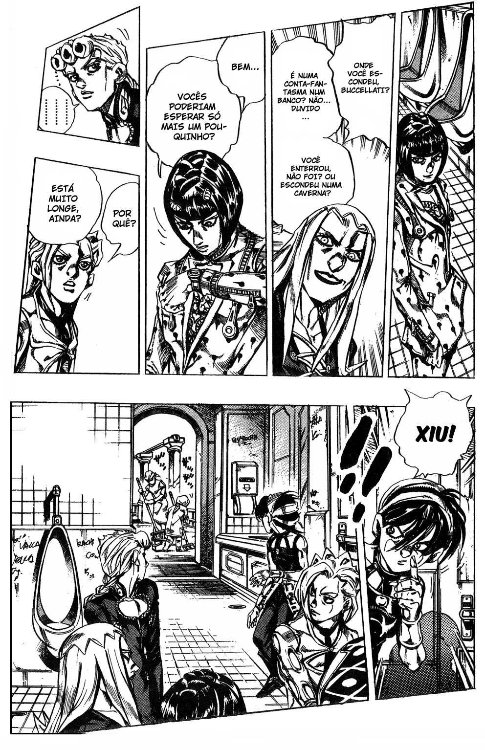 Read JoJo_s Bizarre Adventure Part 5  Golden Wind PT-BR Manga Online