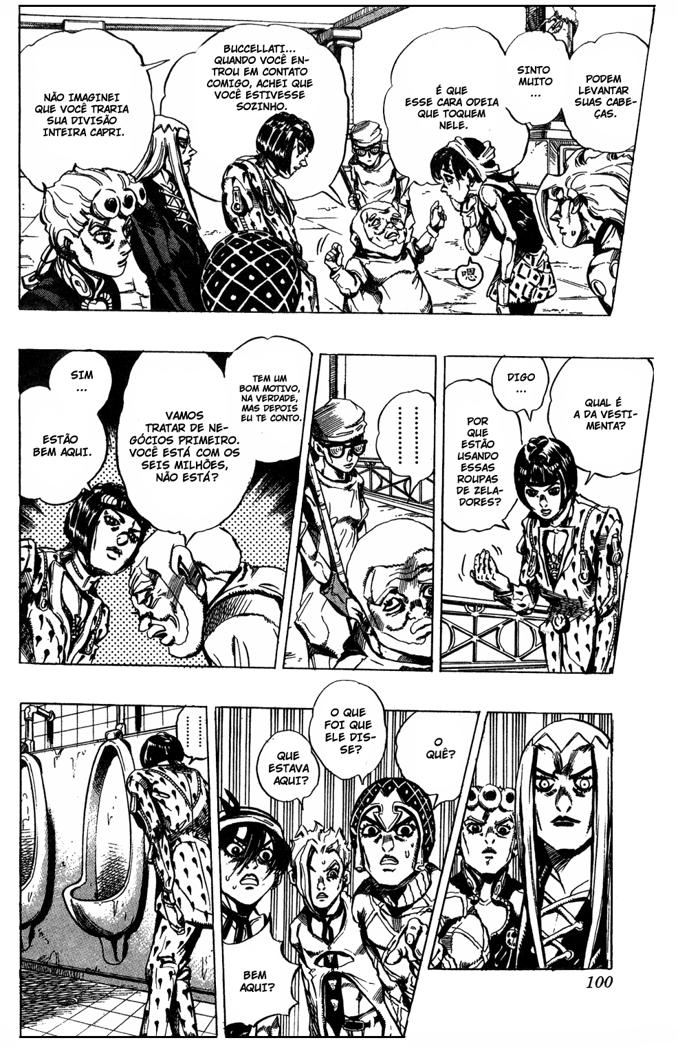 Read JoJo_s Bizarre Adventure Part 5  Golden Wind PT-BR Manga Online