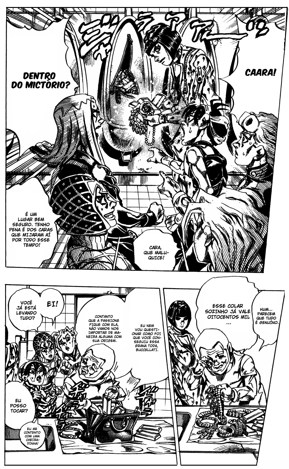 Read JoJo_s Bizarre Adventure Part 5  Golden Wind PT-BR Manga Online