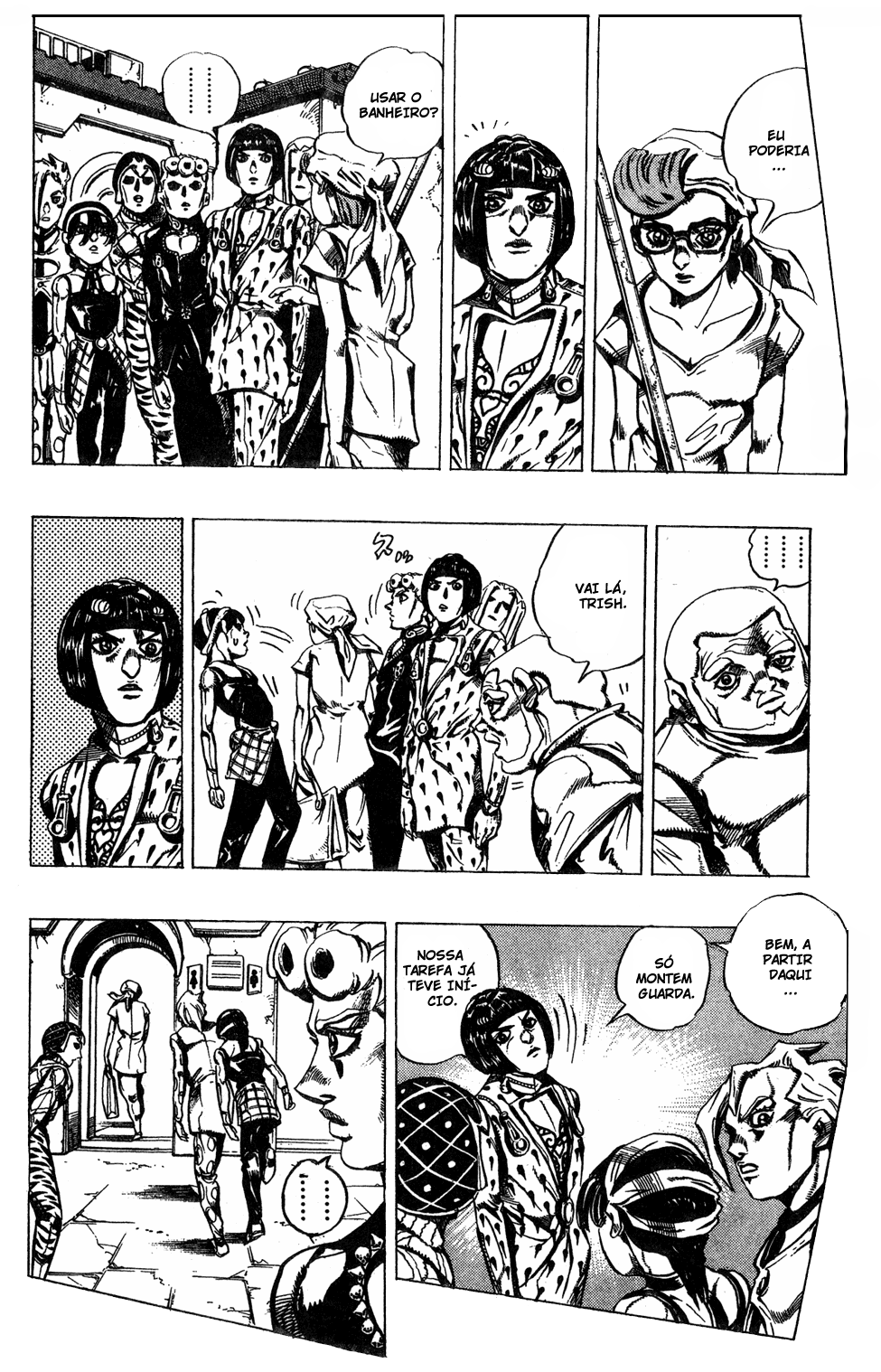 Read JoJo_s Bizarre Adventure Part 5  Golden Wind PT-BR Manga Online