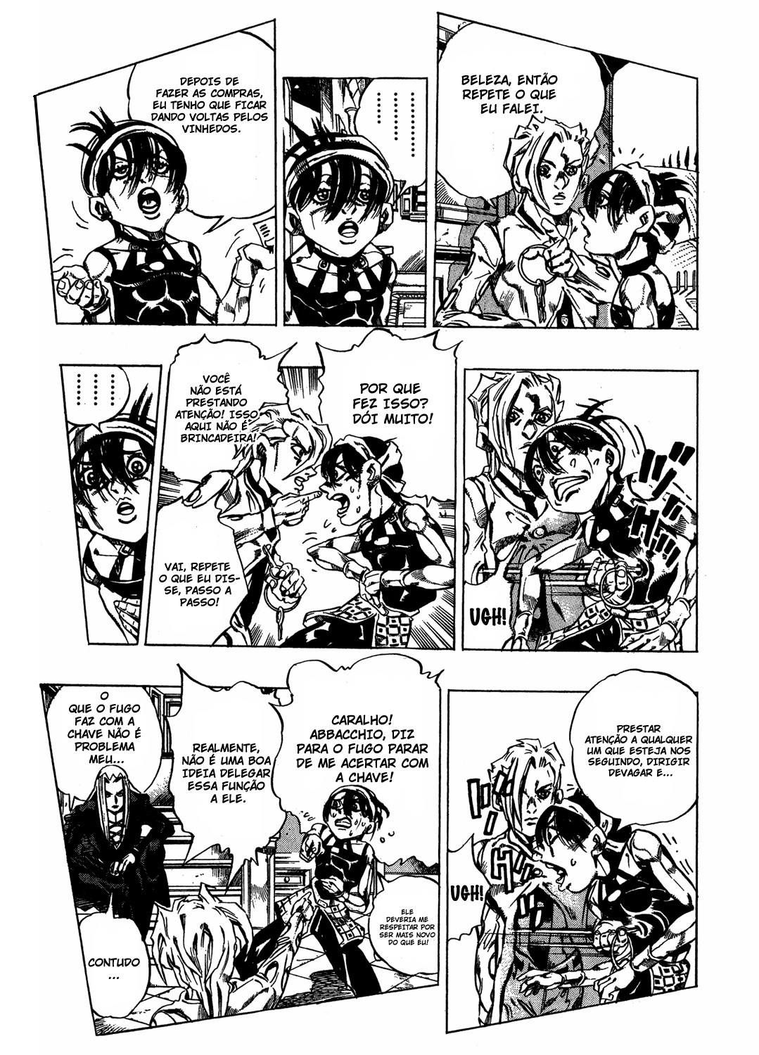 Read JoJo_s Bizarre Adventure Part 5  Golden Wind PT-BR Manga Online