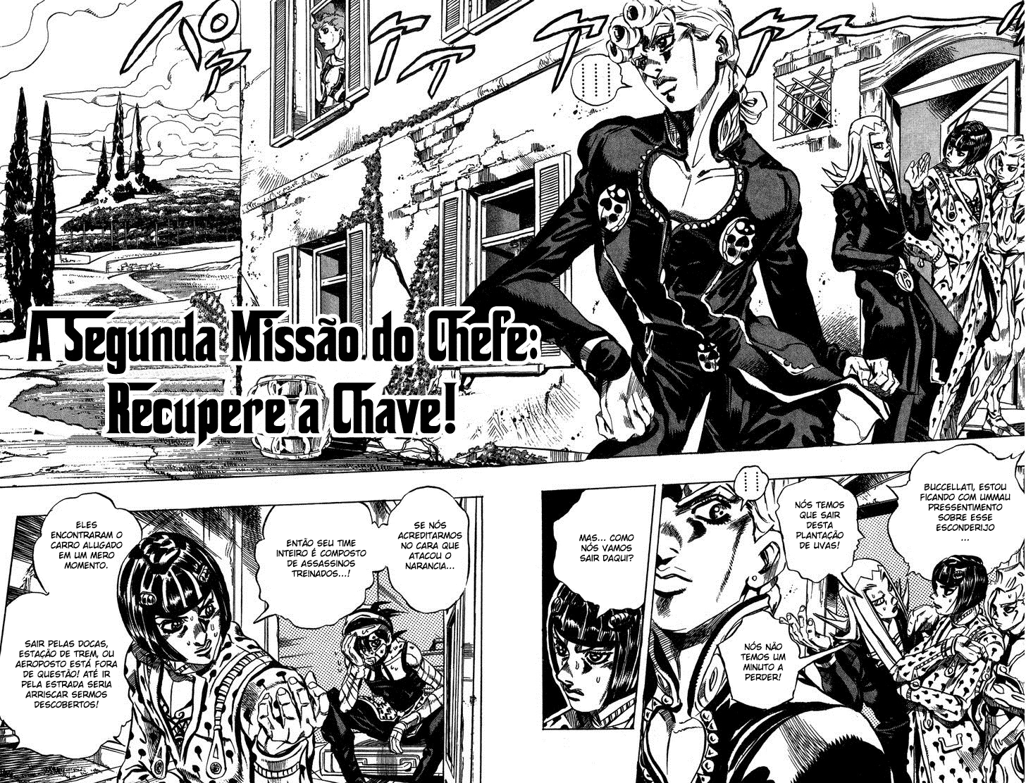 Read JoJo_s Bizarre Adventure Part 5  Golden Wind PT-BR Manga Online