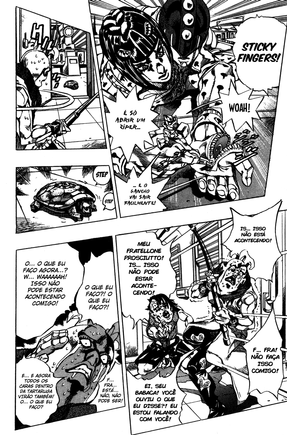 Read JoJo_s Bizarre Adventure Part 5  Golden Wind PT-BR Manga Online