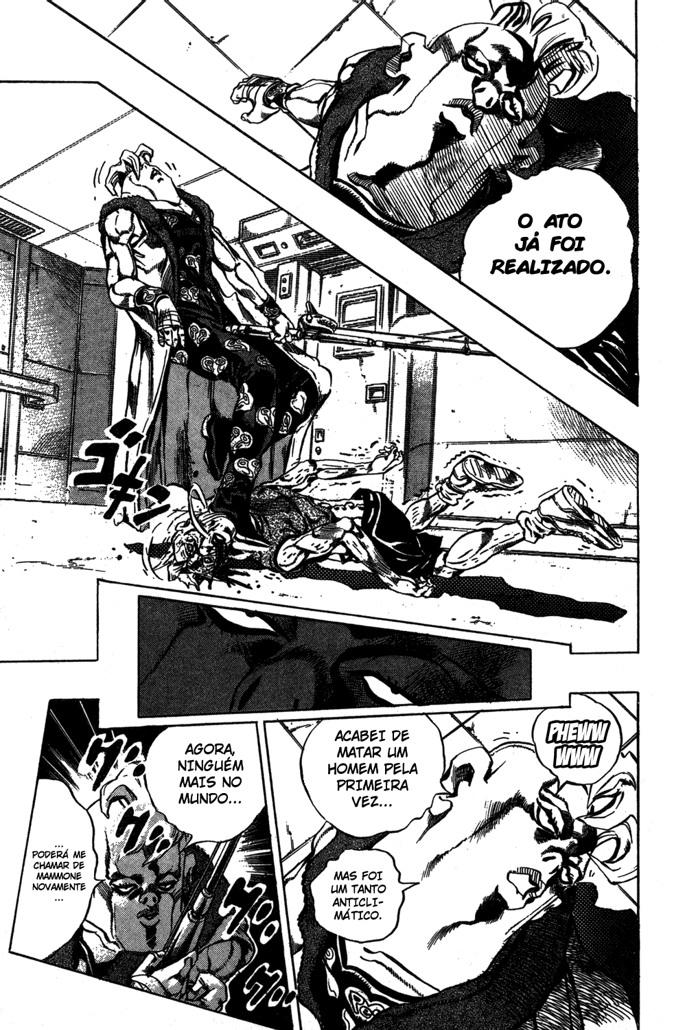 Read JoJo_s Bizarre Adventure Part 5  Golden Wind PT-BR Manga Online
