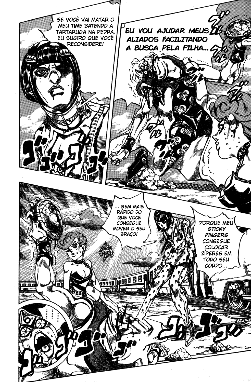 Read JoJo_s Bizarre Adventure Part 5  Golden Wind PT-BR Manga Online