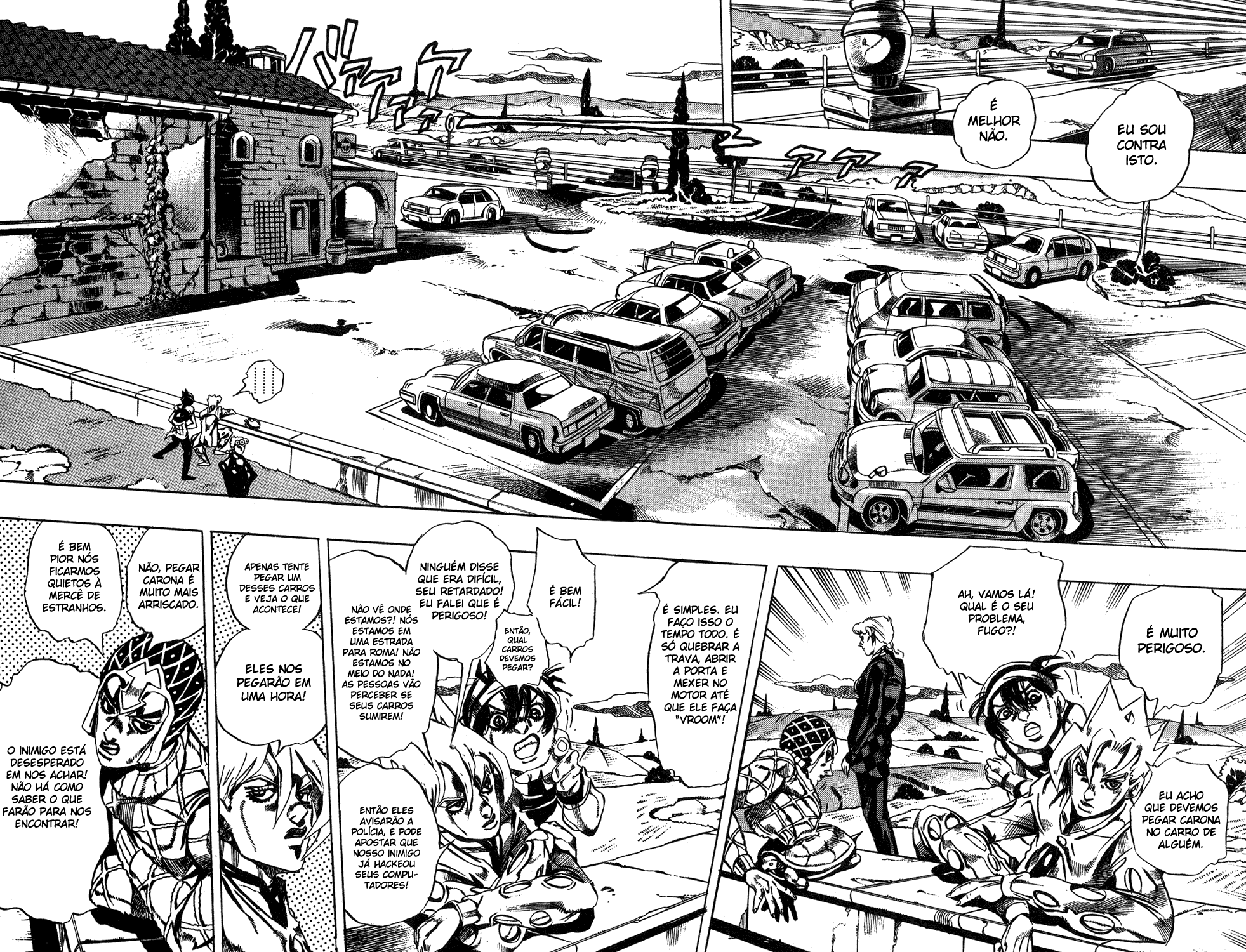 Read JoJo_s Bizarre Adventure Part 5  Golden Wind PT-BR Manga Online