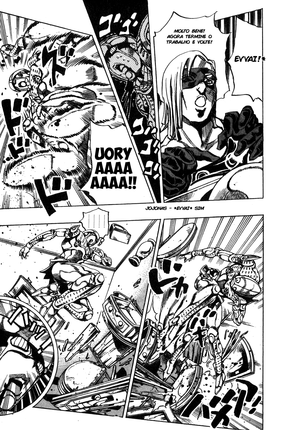 Read JoJo_s Bizarre Adventure Part 5  Golden Wind PT-BR Manga Online