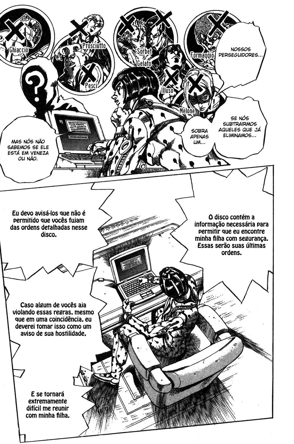 Read JoJo_s Bizarre Adventure Part 5  Golden Wind PT-BR Manga Online
