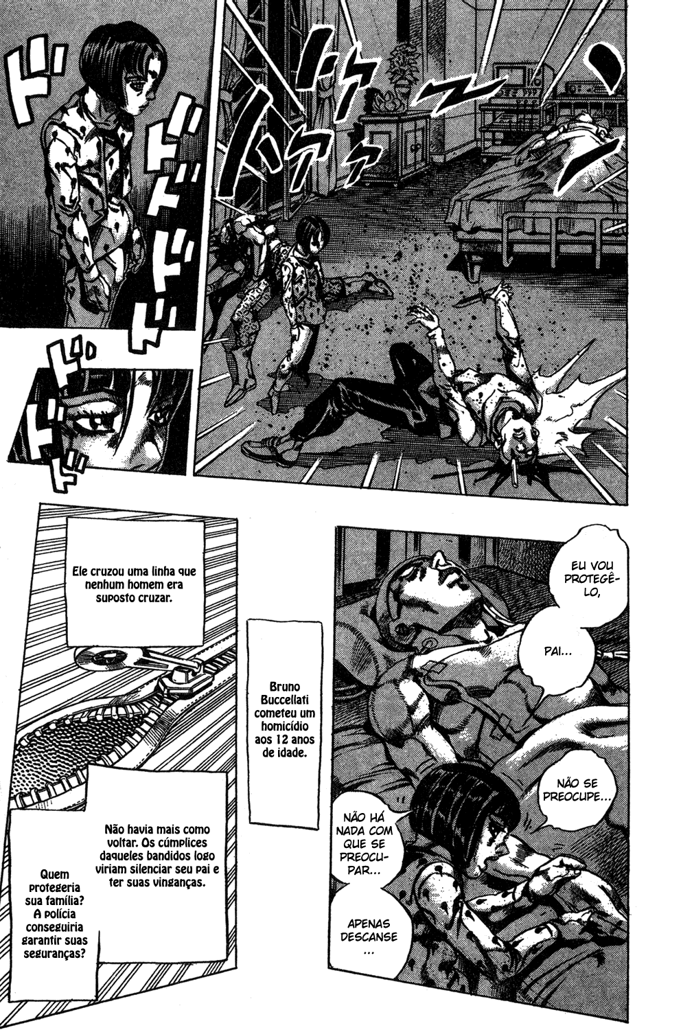 Read JoJo_s Bizarre Adventure Part 5  Golden Wind PT-BR Manga Online