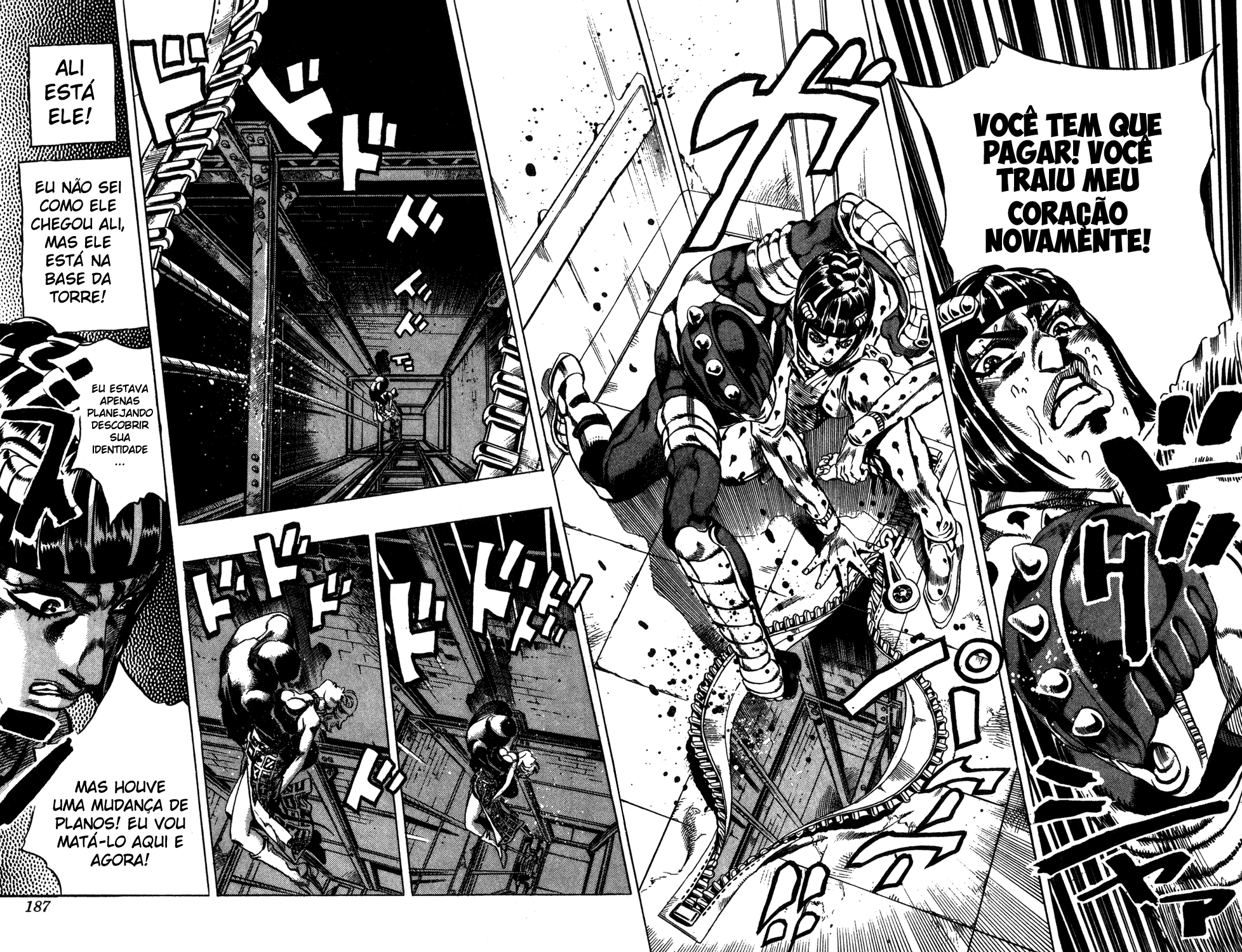 Read JoJo_s Bizarre Adventure Part 5  Golden Wind PT-BR Manga Online
