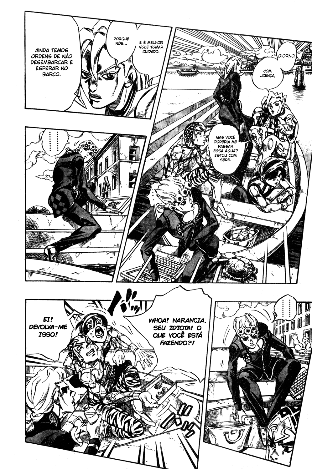 Read JoJo_s Bizarre Adventure Part 5  Golden Wind PT-BR Manga Online