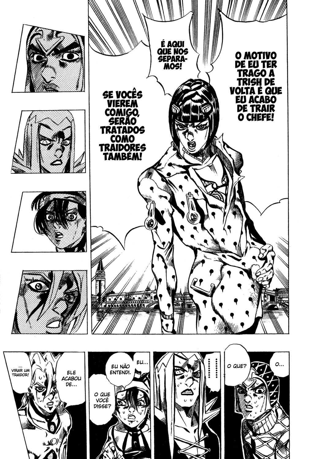 Read JoJo_s Bizarre Adventure Part 5  Golden Wind PT-BR Manga Online