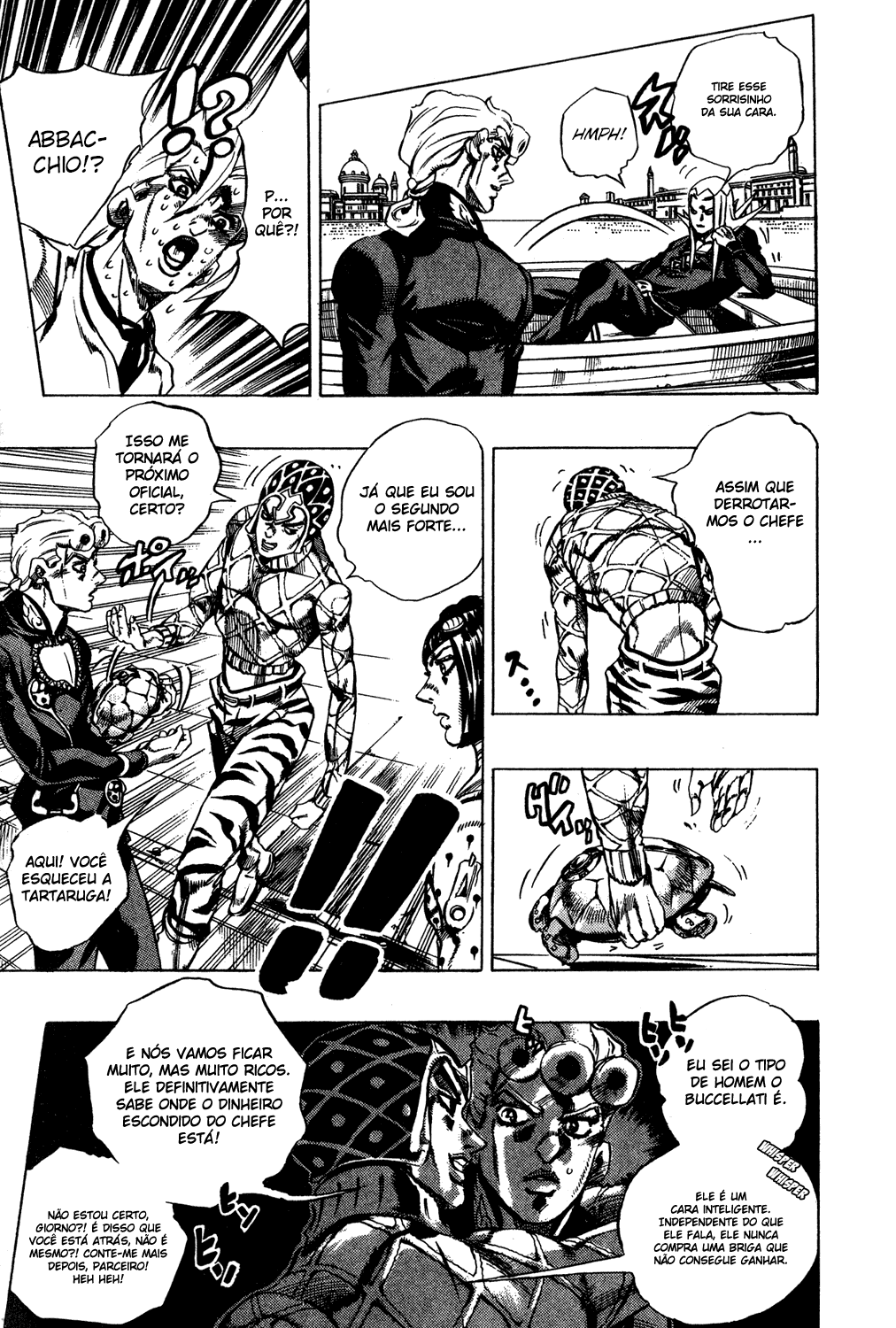 Read JoJo_s Bizarre Adventure Part 5  Golden Wind PT-BR Manga Online