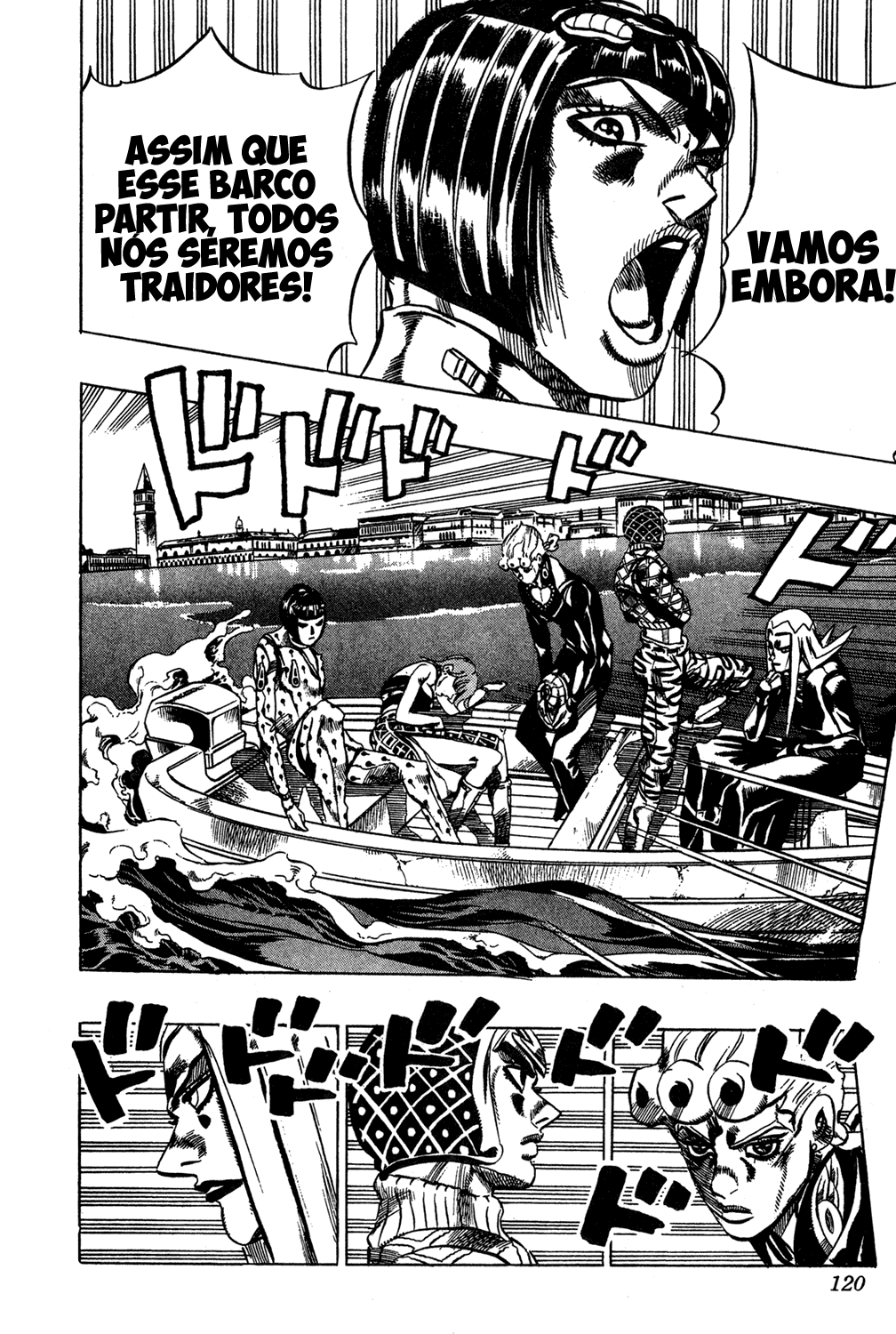 Read JoJo_s Bizarre Adventure Part 5  Golden Wind PT-BR Manga Online