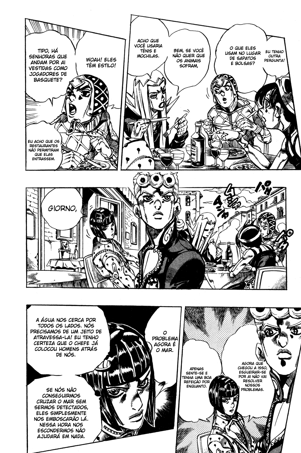 Read JoJo_s Bizarre Adventure Part 5  Golden Wind PT-BR Manga Online